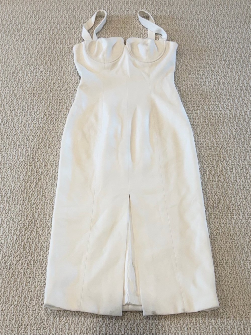 NWOT Misha White Dress in Sz 4